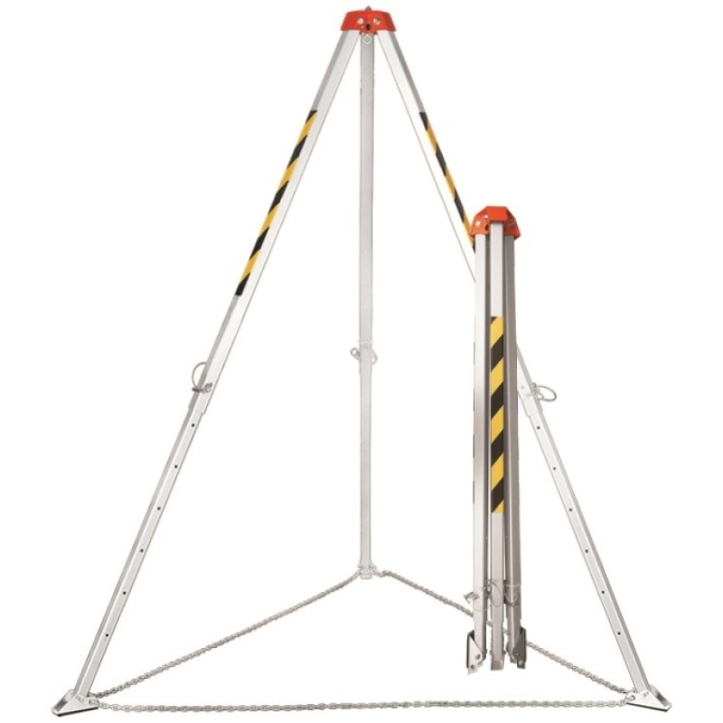 Trépied Compact Aluminium 2.3 m – 500 kg Sécurité & Levage (CATEC)
